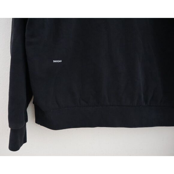 Pangaia Unisex Sz Large Black Relaxed Fit Organic Cotton DNA Sweatshirt - Picture 5 of 9